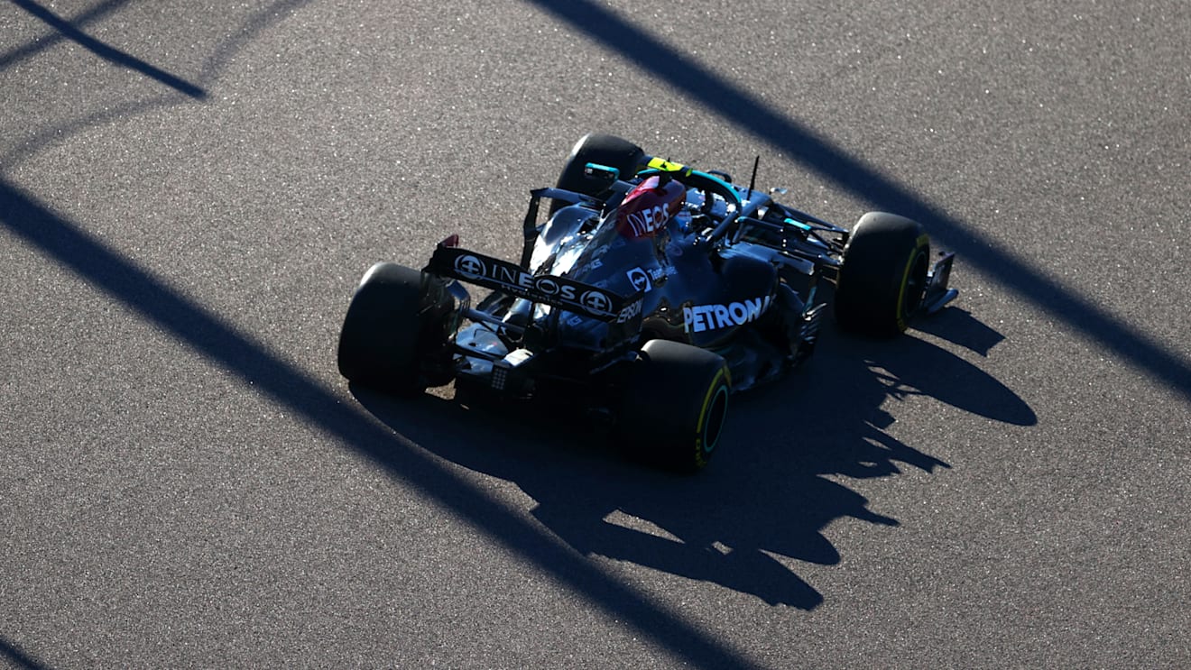 SOCHI, RUSSIA - SEPTEMBER 24: Valtteri Bottas of Finland driving the (77) Mercedes AMG Petronas F1 Team Mercedes W12 during practice ahead of the F1 Grand Prix of Russia at Sochi Autodrom on September 24, 2021 in Sochi, Russia. (Photo by Dan Istitene - Formula 1/Formula 1 via Getty Images)