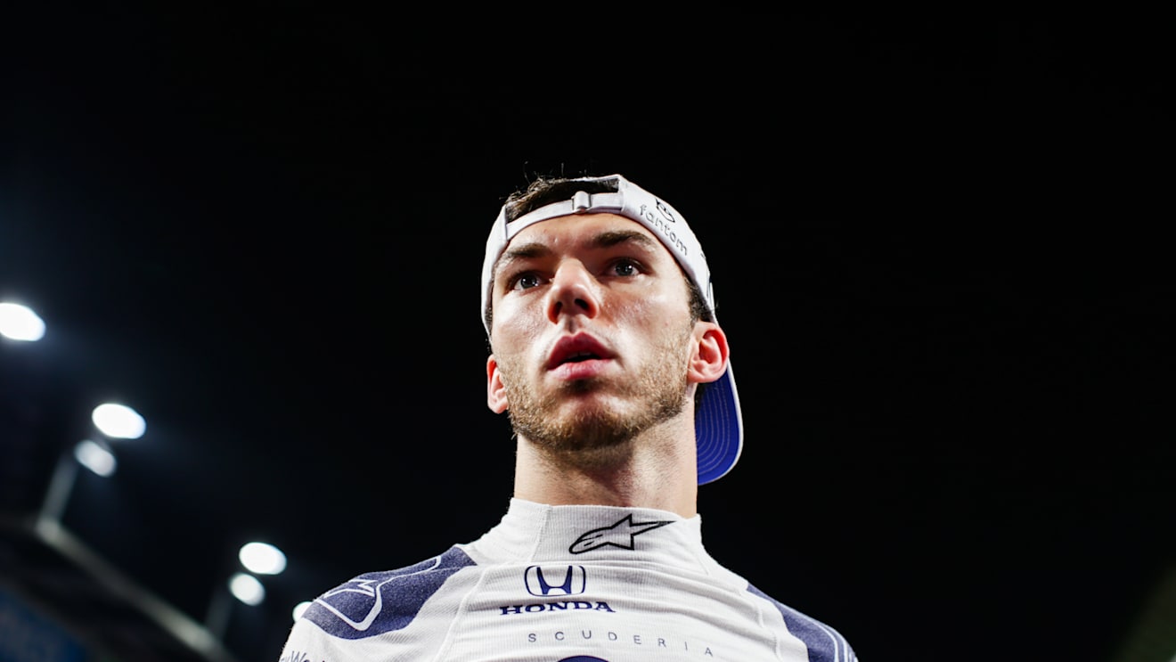 JEDDAH, SAUDI ARABIA - DECEMBER 05: Pierre Gasly of Scuderia AlphaTauri and France  during the F1 Grand Prix of Saudi Arabia at Jeddah Corniche Circuit on December 05, 2021 in Jeddah, Saudi Arabia. (Photo by Peter Fox/Getty Images)