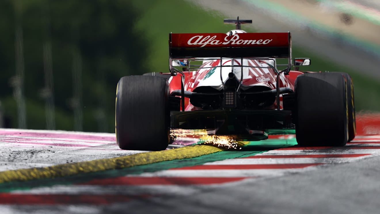 SPIELBERG, AUSTRIA - JUNE 27: Kimi Raikkonen of Finland driving the (7) Alfa Romeo Racing C41 Ferrari during the F1 Grand Prix of Styria at Red Bull Ring on June 27, 2021 in Spielberg, Austria. (Photo by Bryn Lennon/Getty Images)