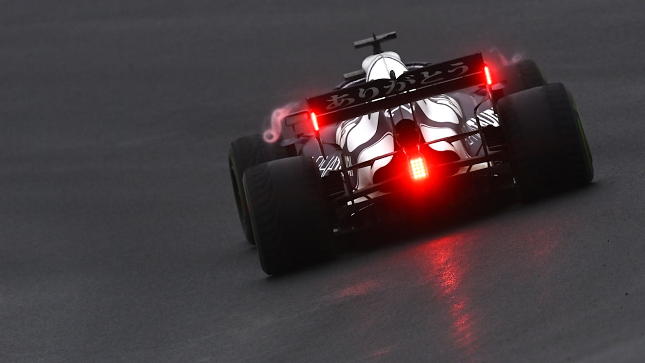 ISTANBUL, TURKEY - OCTOBER 10: Yuki Tsunoda of Japan driving the (22) Scuderia AlphaTauri AT02 Honda during the F1 Grand Prix of Turkey at Intercity Istanbul Park on October 10, 2021 in Istanbul, Turkey. (Photo by Clive Mason - Formula 1/Formula 1 via Getty Images)