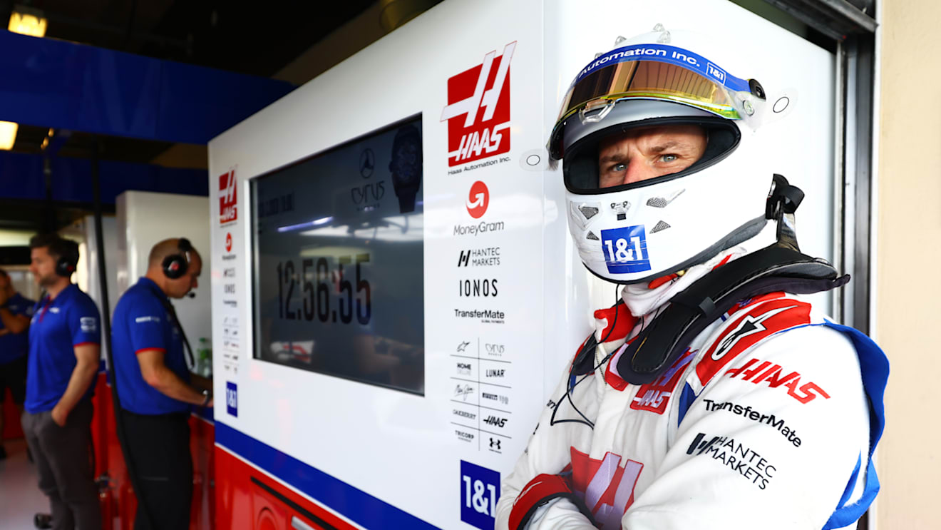 Hulkenberg waits patiently for his first outing in the 2022 Haas