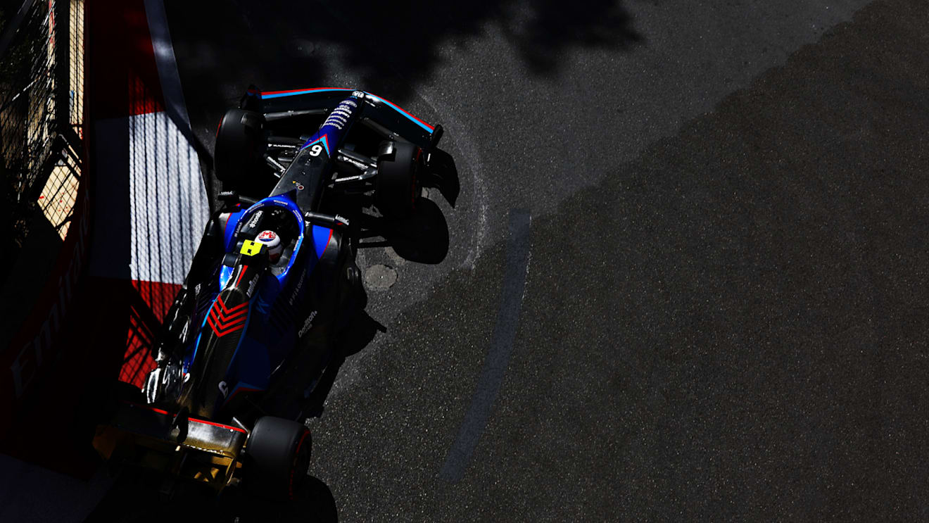 BAKU, AZERBAIJAN - JUNE 11: Nicholas Latifi of Canada driving the (6) Williams FW44 Mercedes on track during final practice ahead of the F1 Grand Prix of Azerbaijan at Baku City Circuit on June 11, 2022 in Baku, Azerbaijan. (Photo by Mark Thompson/Getty Images)