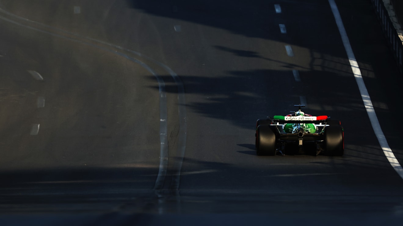 BAKU, AZERBAIJAN - JUNE 11: Valtteri Bottas of Finland driving the (77) Alfa Romeo F1 C42 Ferrari on track during qualifying ahead of the F1 Grand Prix of Azerbaijan at Baku City Circuit on June 11, 2022 in Baku, Azerbaijan. (Photo by Bryn Lennon - Formula 1/Formula 1 via Getty Images)