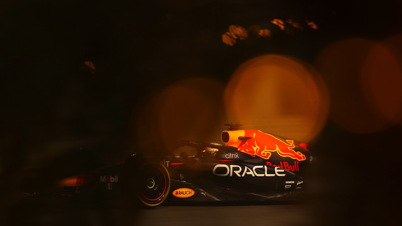 BAHRAIN, BAHRAIN - MARCH 12: Max Verstappen of the Netherlands driving the (1) Oracle Red Bull Racing RB18 on track during Day Three of F1 Testing at Bahrain International Circuit on March 12, 2022 in Bahrain, Bahrain. (Photo by Lars Baron/Getty Images)