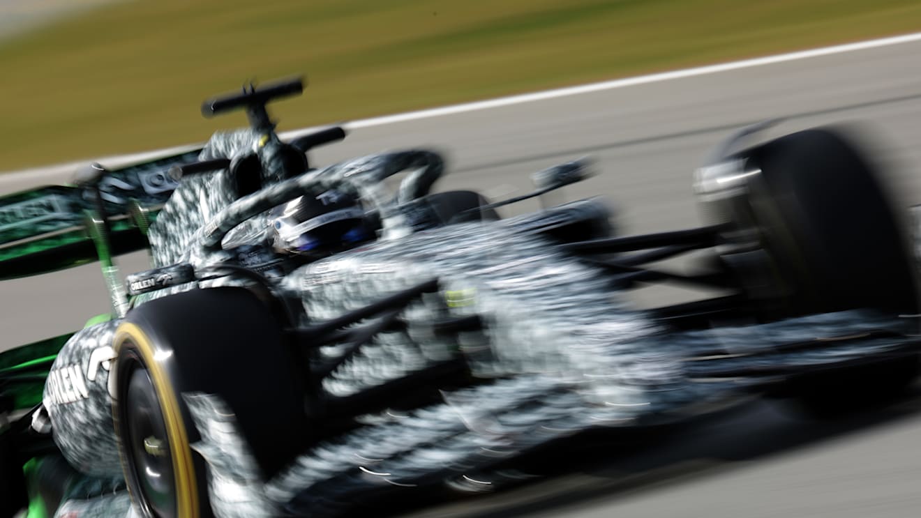 BARCELONA, SPAIN - FEBRUARY 24: Valtteri Bottas of Finland driving the (77) Alfa Romeo F1 C42 Ferrari on track during Day Two of F1 Testing at Circuit de Barcelona-Catalunya on February 24, 2022 in Barcelona, Spain. (Photo by Mark Thompson/Getty Images)