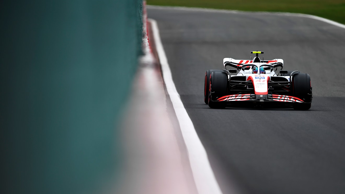 SPA, BELGIUM - AUGUST 26: Mick Schumacher of Germany driving the (47) Haas F1 VF-22 Ferrari on track during practice ahead of the F1 Grand Prix of Belgium at Circuit de Spa-Francorchamps on August 26, 2022 in Spa, Belgium. (Photo by Rudy Carezzevoli/Getty Images)