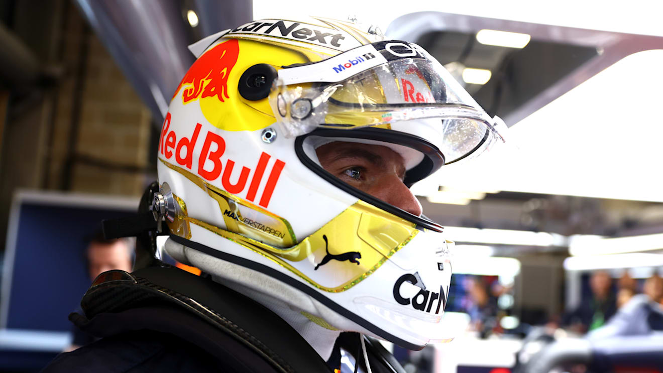 SPA, BELGIUM - AUGUST 26: Max Verstappen of the Netherlands and Oracle Red Bull Racing looks on during practice ahead of the F1 Grand Prix of Belgium at Circuit de Spa-Francorchamps on August 26, 2022 in Spa, Belgium. (Photo by Mark Thompson/Getty Images)