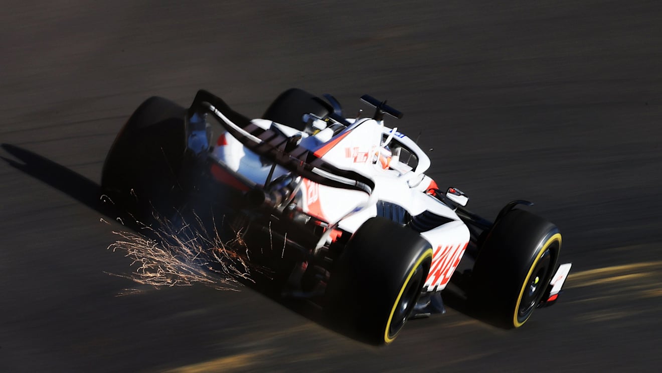 SPA, BELGIUM - AUGUST 28: Kevin Magnussen of Denmark driving the (20) Haas F1 VF-22 Ferrari on track during the F1 Grand Prix of Belgium at Circuit de Spa-Francorchamps on August 28, 2022 in Spa, Belgium. (Photo by Alex Pantling - Formula 1/Formula 1 via Getty Images)