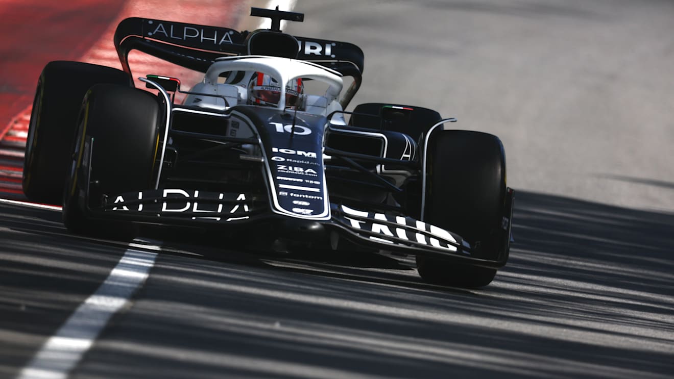 MONTREAL, QUEBEC - JUNE 17: Pierre Gasly of France driving the (10) Scuderia AlphaTauri AT03 on track during practice ahead of the F1 Grand Prix of Canada at Circuit Gilles Villeneuve on June 17, 2022 in Montreal, Quebec. (Photo by Clive Rose/Getty Images)