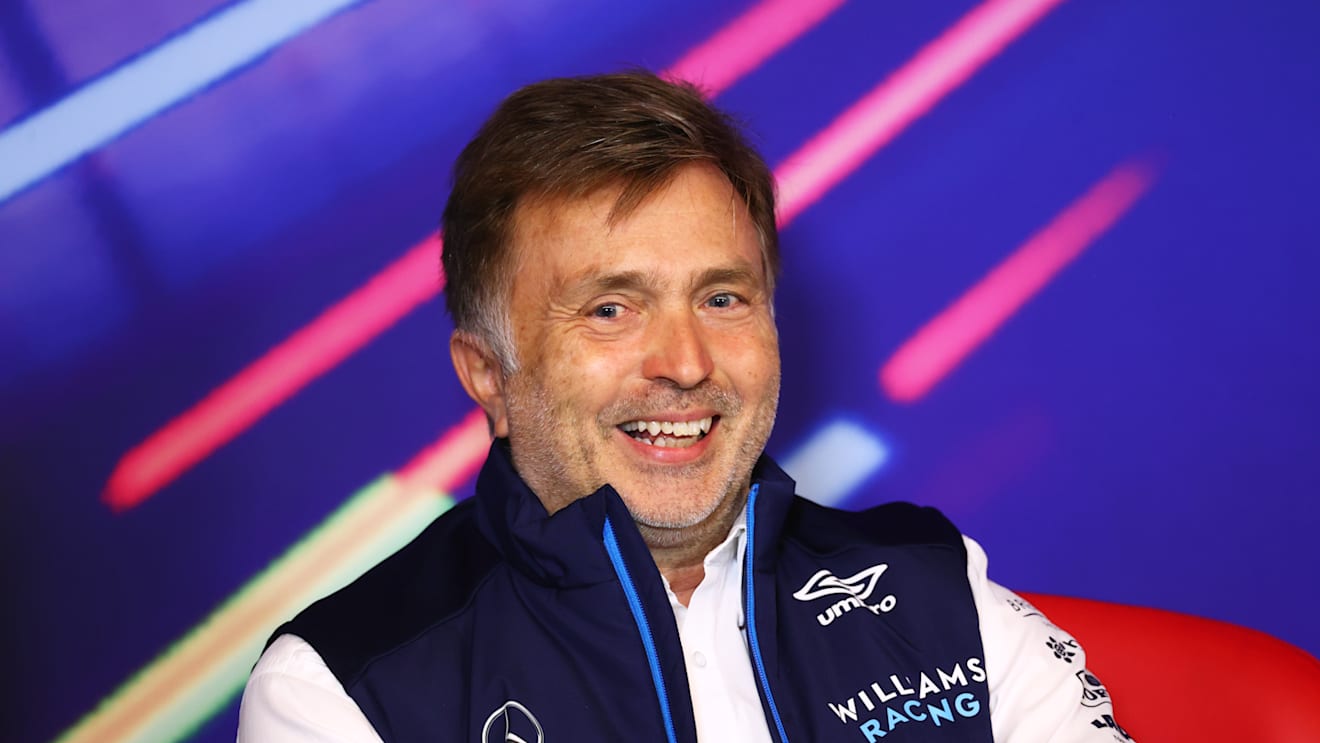 MONTREAL, QUEBEC - JUNE 18: Jost Capito, CEO of Williams F1 looks on in the Team Principals Press Conference prior to final practice ahead of the F1 Grand Prix of Canada at Circuit Gilles Villeneuve on June 18, 2022 in Montreal, Quebec. (Photo by Dan Istitene/Getty Images)