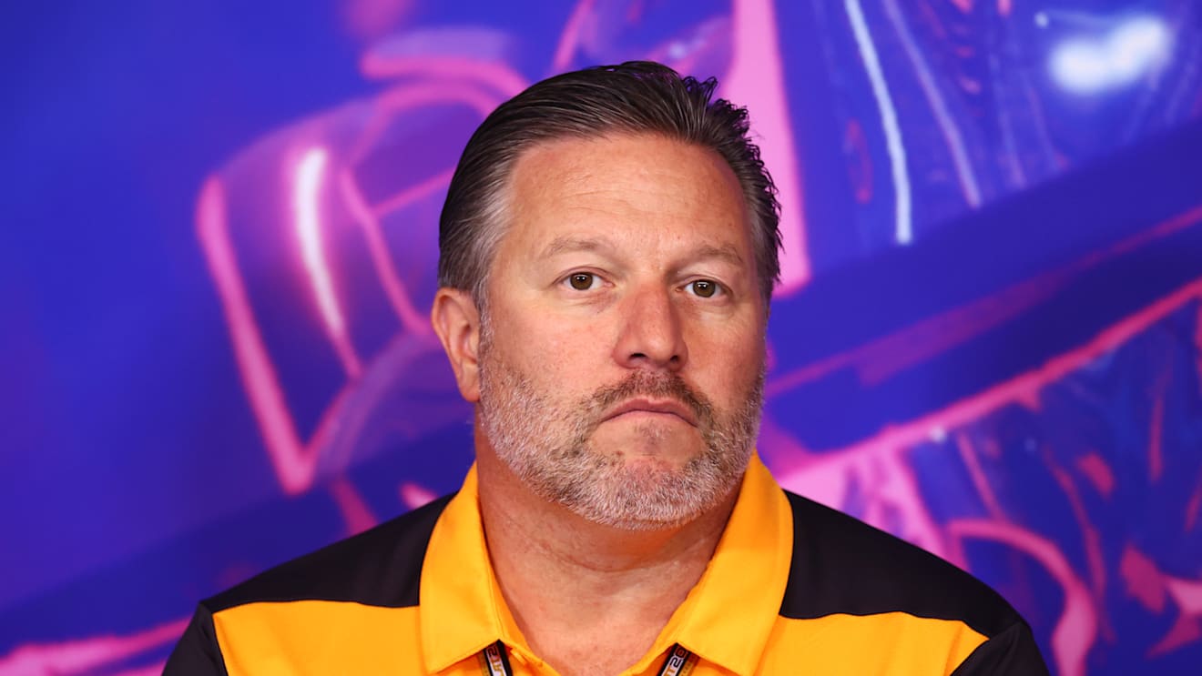 MONTREAL, QUEBEC - JUNE 18: McLaren Chief Executive Officer Zak Brown looks on in the Team Principals Press Conference prior to final practice ahead of the F1 Grand Prix of Canada at Circuit Gilles Villeneuve on June 18, 2022 in Montreal, Quebec. (Photo by Dan Istitene/Getty Images)