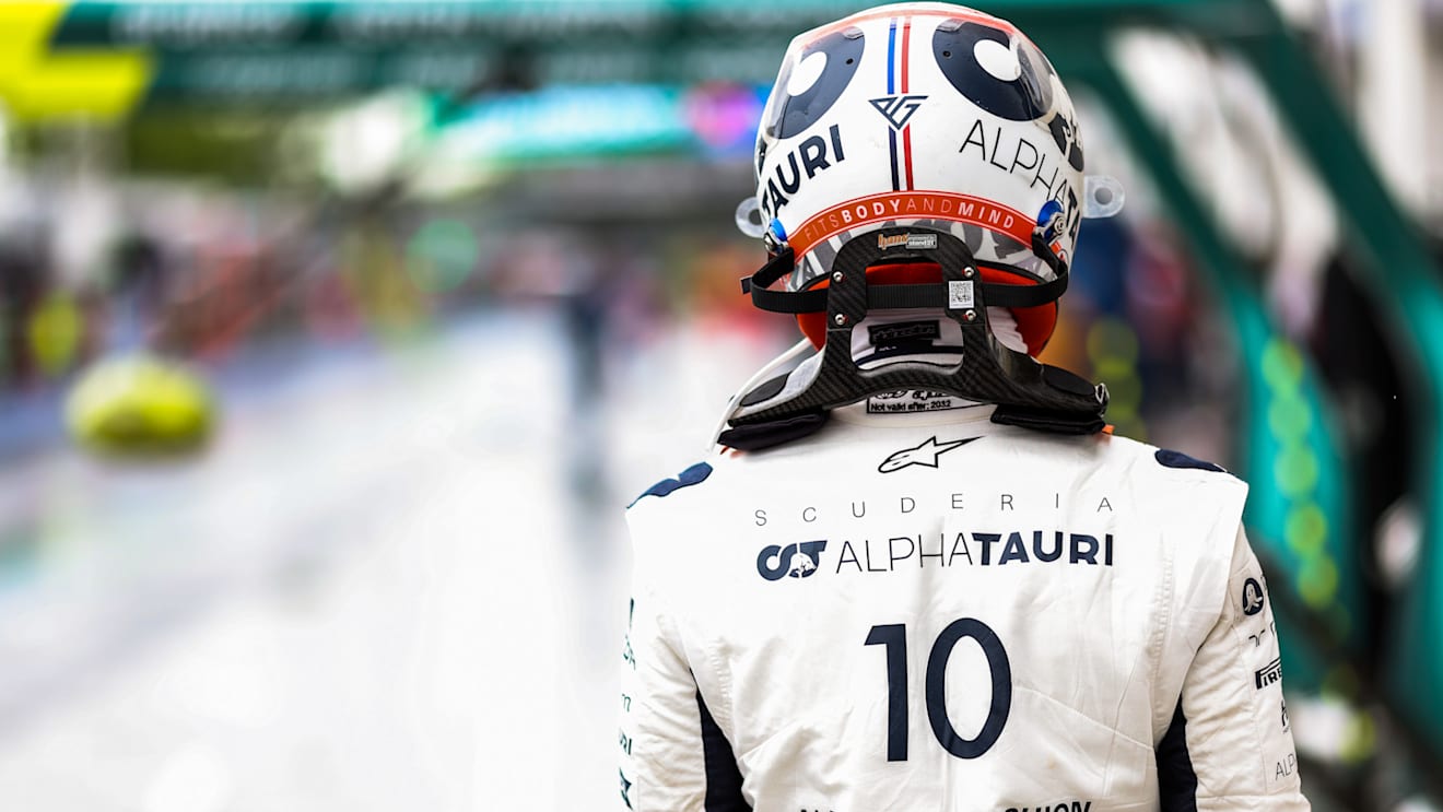 MONTREAL, QUEBEC - JUNE 18: Pierre Gasly of Scuderia AlphaTauri and France during qualifying ahead of the F1 Grand Prix of Canada at Circuit Gilles Villeneuve on June 18, 2022 in Montreal, Quebec. (Photo by Peter Fox/Getty Images)