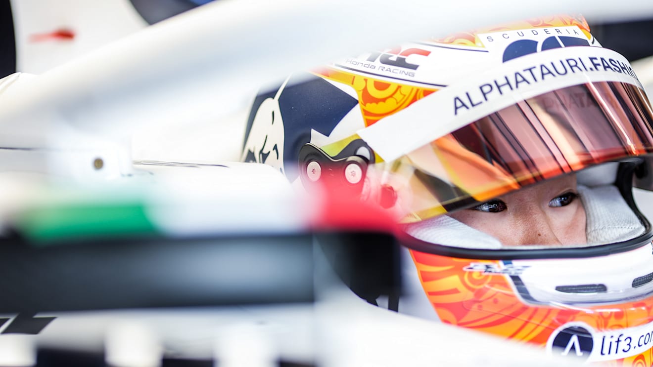 BUDAPEST, HUNGARY - JULY 29: Yuki Tsunoda of Scuderia AlphaTauri and Japan  during practice ahead of the F1 Grand Prix of Hungary at Hungaroring on July 29, 2022 in Budapest, Hungary. (Photo by Peter Fox/Getty Images)