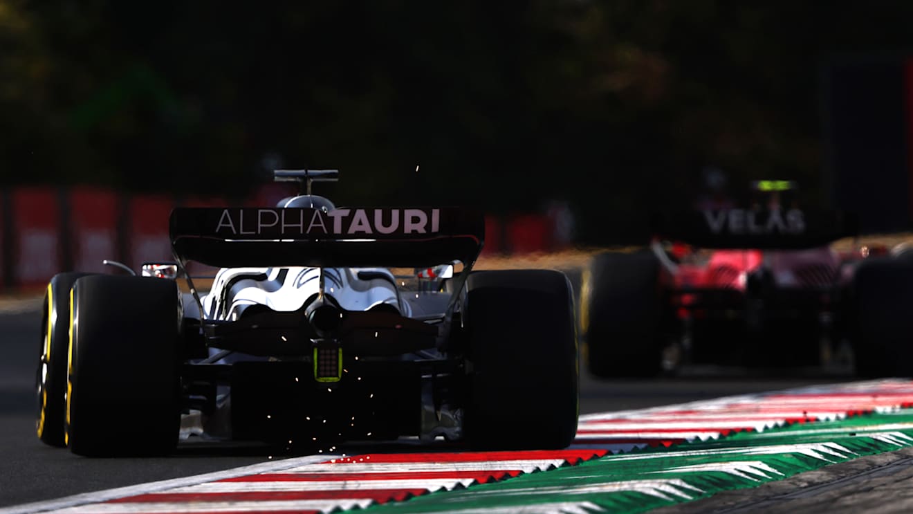 BUDAPEST, HUNGARY - JULY 29: Pierre Gasly of France driving the (10) Scuderia AlphaTauri AT03 on track during practice ahead of the F1 Grand Prix of Hungary at Hungaroring on July 29, 2022 in Budapest, Hungary. (Photo by Bryn Lennon - Formula 1/Formula 1 via Getty Images)