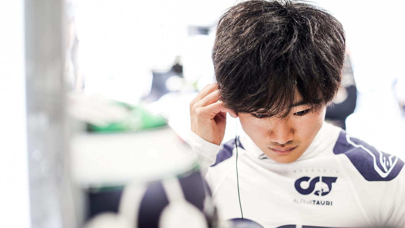 MONZA, ITALY - SEPTEMBER 10: Yuki Tsunoda of Scuderia AlphaTauri and Japan  during qualifying ahead of the F1 Grand Prix of Italy at Autodromo Nazionale Monza on September 10, 2022 in Monza, Italy. (Photo by Peter Fox/Getty Images)