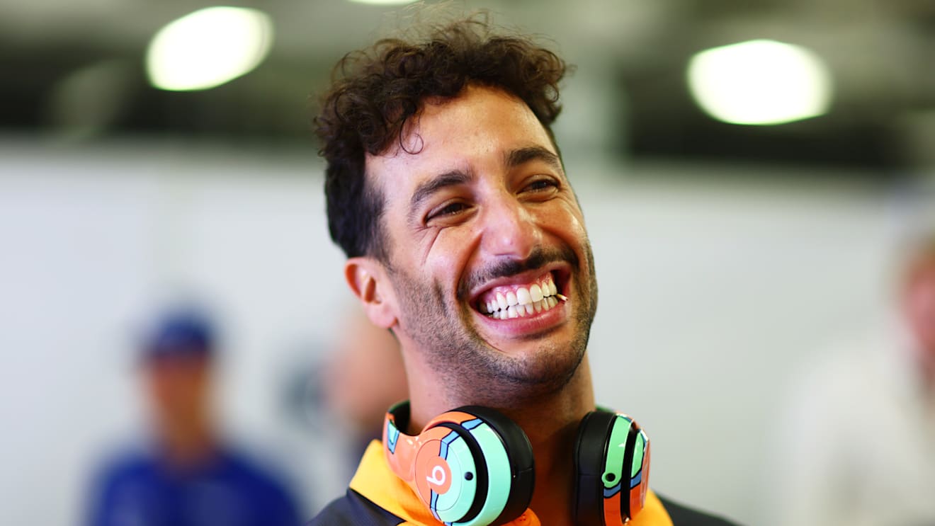 MEXICO CITY, MEXICO - OCTOBER 30: Daniel Ricciardo of Australia and McLaren looks on prior to the F1 Grand Prix of Mexico at Autodromo Hermanos Rodriguez on October 30, 2022 in Mexico City, Mexico. (Photo by Dan Istitene - Formula 1/Formula 1 via Getty Images)