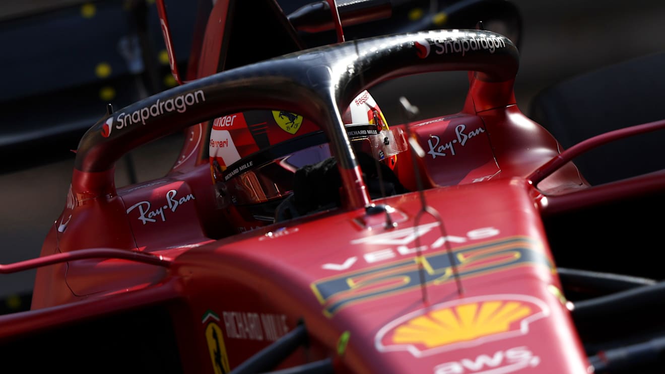 MONTE-CARLO, MONACO - MAY 27: Carlos Sainz of Spain driving (55) the Ferrari F1-75 on track during practice ahead of the F1 Grand Prix of Monaco at Circuit de Monaco on May 27, 2022 in Monte-Carlo, Monaco. (Photo by Clive Rose/Getty Images)