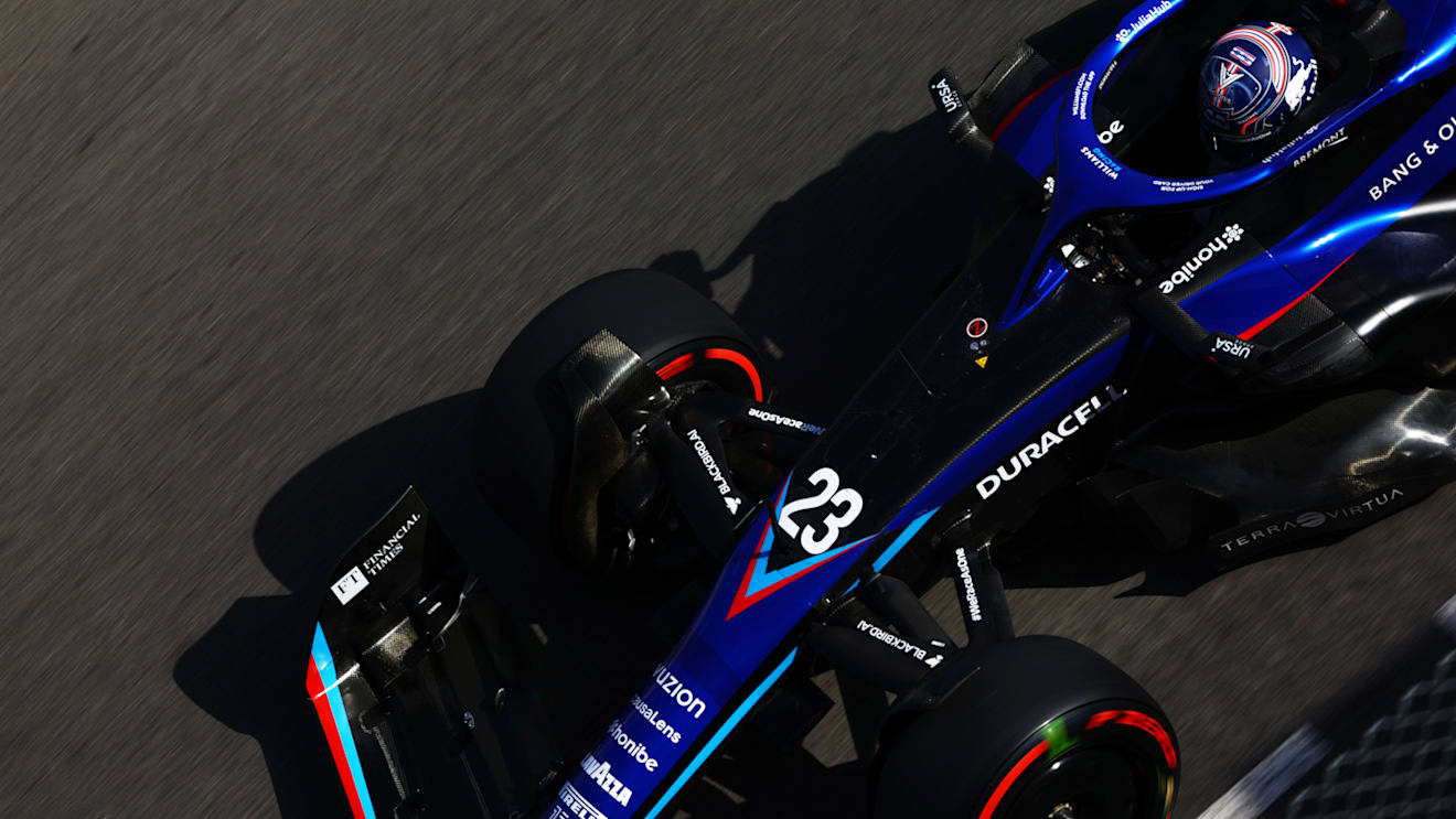 MONTE-CARLO, MONACO - MAY 27: Alexander Albon of Thailand driving the (23) Williams FW44 Mercedes on track during practice ahead of the F1 Grand Prix of Monaco at Circuit de Monaco on May 27, 2022 in Monte-Carlo, Monaco. (Photo by Mark Thompson/Getty Images)