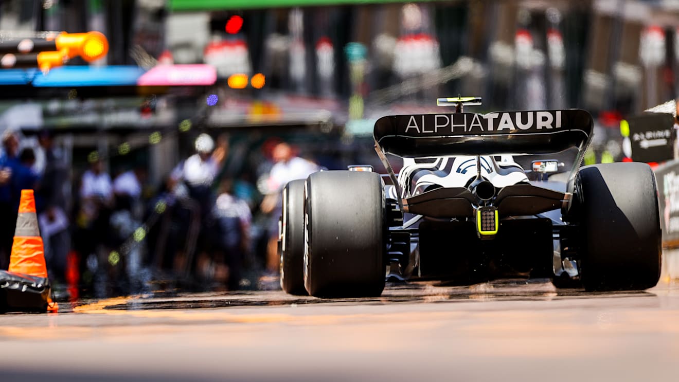 MONTE-CARLO, MONACO - MAY 27: Yuki Tsunoda of Scuderia AlphaTauri and Japan  during practice ahead of the F1 Grand Prix of Monaco at Circuit de Monaco on May 27, 2022 in Monte-Carlo, Monaco. (Photo by Peter Fox/Getty Images)