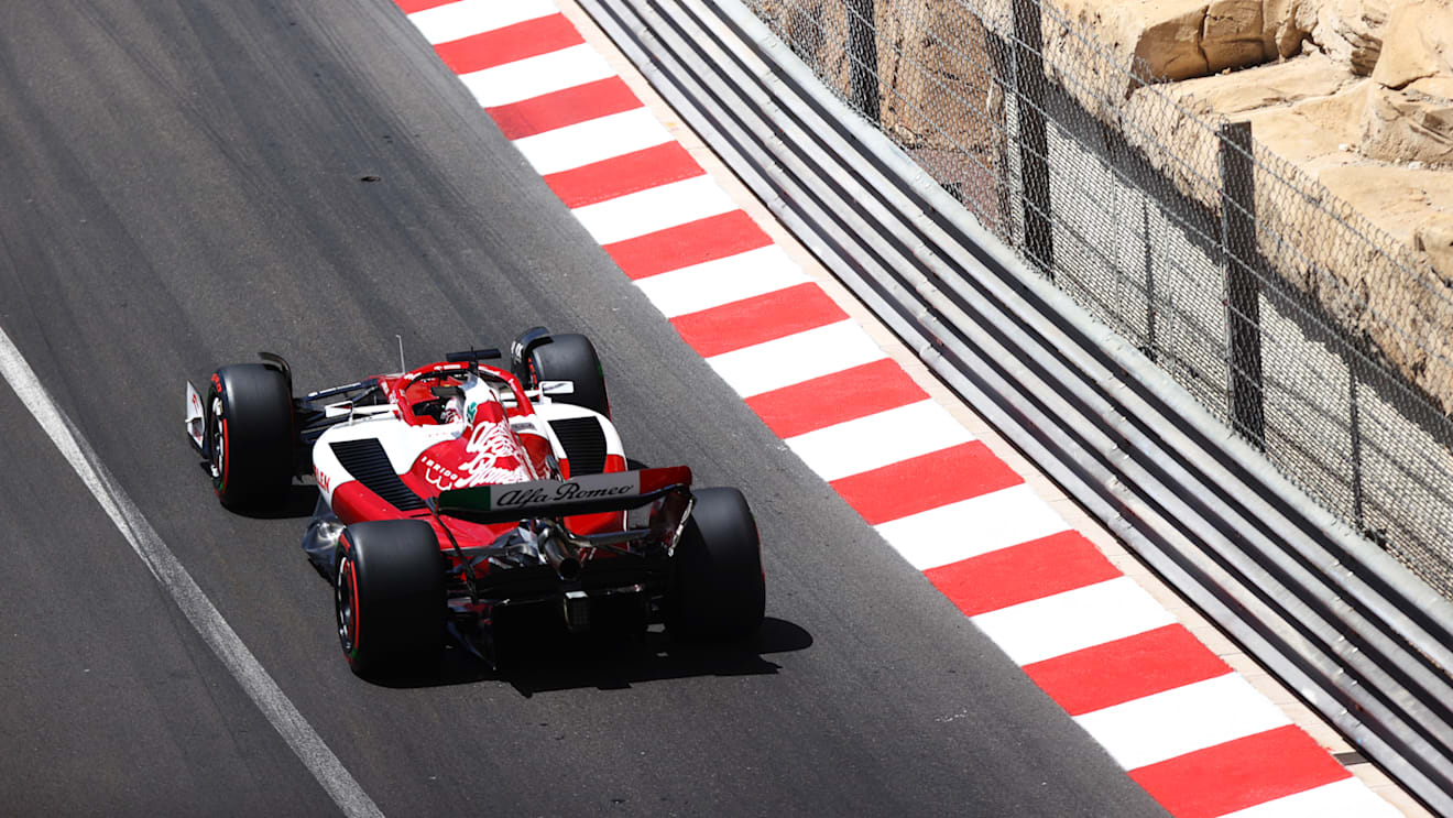 MONTE-CARLO, MONACO - MAY 28: Valtteri Bottas of Finland driving the (77) Alfa Romeo F1 C42 Ferrari on track during final practice ahead of the F1 Grand Prix of Monaco at Circuit de Monaco on May 28, 2022 in Monte-Carlo, Monaco. (Photo by Dan Istitene - Formula 1/Formula 1 via Getty Images)