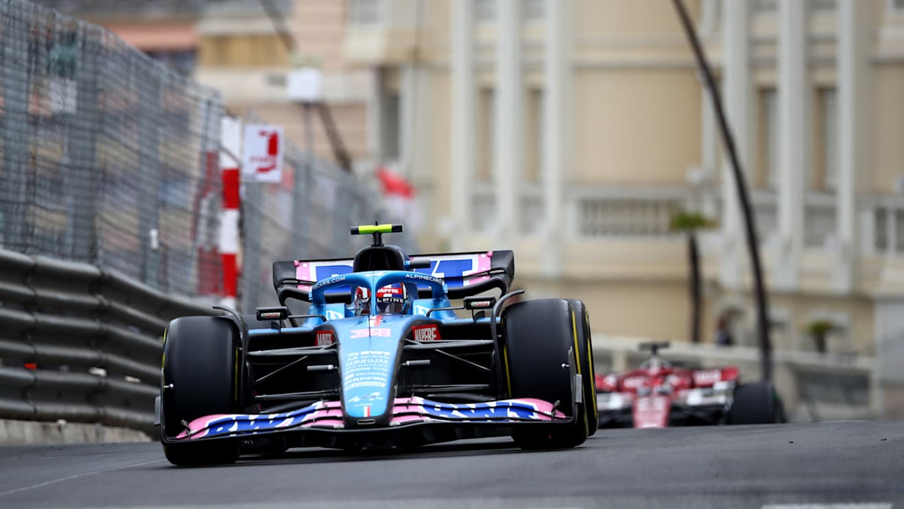 MONTE-CARLO, MONACO - MAY 29: Esteban Ocon of France driving the (31) Alpine F1 A522 Renault on track during the F1 Grand Prix of Monaco at Circuit de Monaco on May 29, 2022 in Monte-Carlo, Monaco. (Photo by Eric Alonso/Getty Images)
