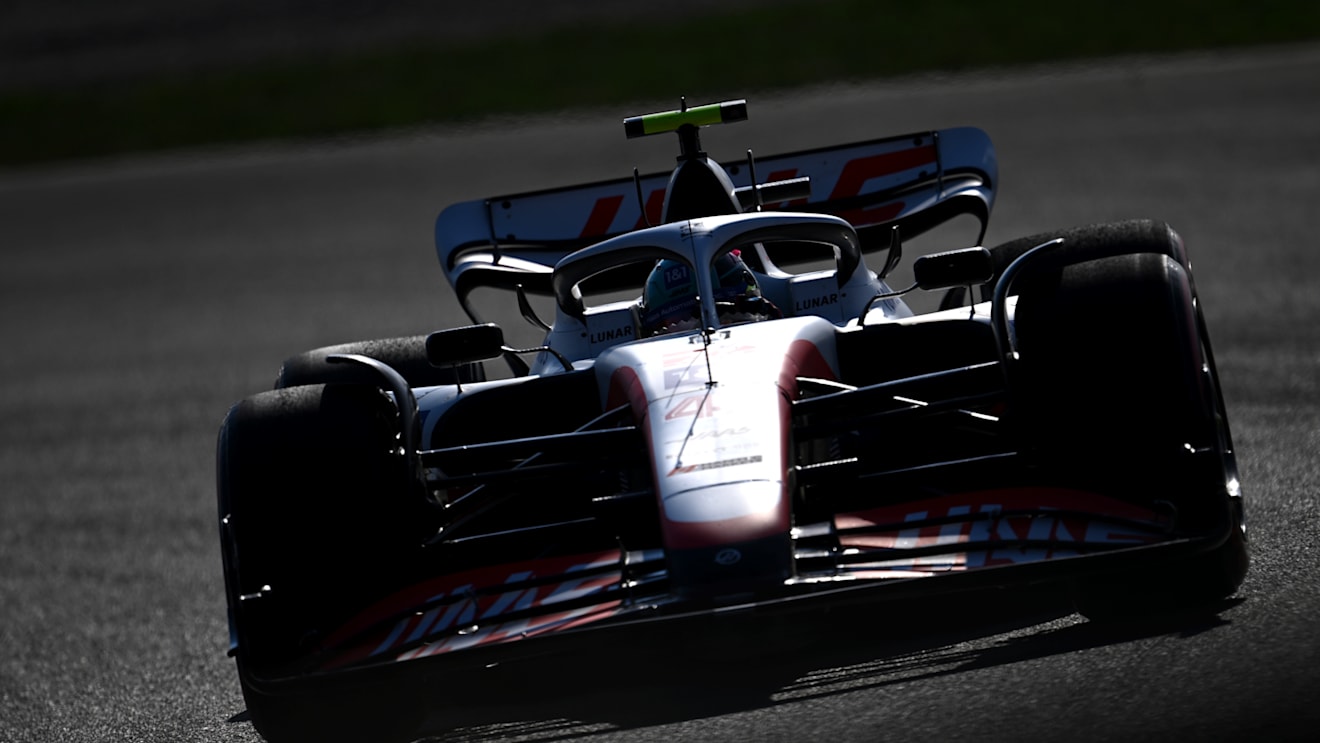 ZANDVOORT, NETHERLANDS - SEPTEMBER 02: Mick Schumacher of Germany driving the (47) Haas F1 VF-22 Ferrari on track during practice ahead of the F1 Grand Prix of The Netherlands at Circuit Zandvoort on September 02, 2022 in Zandvoort, Netherlands. (Photo by Clive Mason/Getty Images)