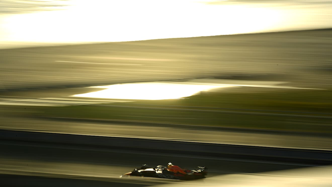 JEDDAH, SAUDI ARABIA - MARCH 25: Sergio Perez of Mexico driving the (11) Oracle Red Bull Racing RB18 on track during practice ahead of the F1 Grand Prix of Saudi Arabia at the Jeddah Corniche Circuit on March 25, 2022 in Jeddah, Saudi Arabia. (Photo by Mario Renzi - Formula 1/Formula 1 via Getty Images)