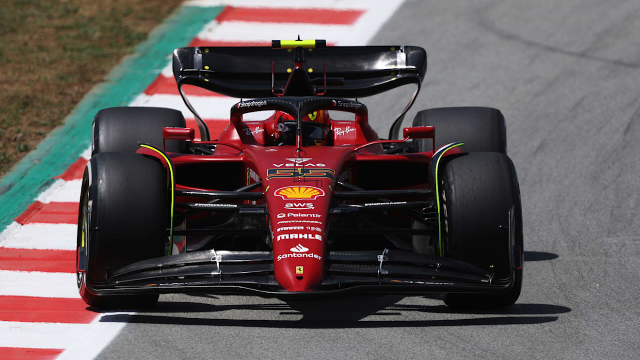 The F1-75's floor now features a re-angled outboard vane for the entry to the venturi tunnel