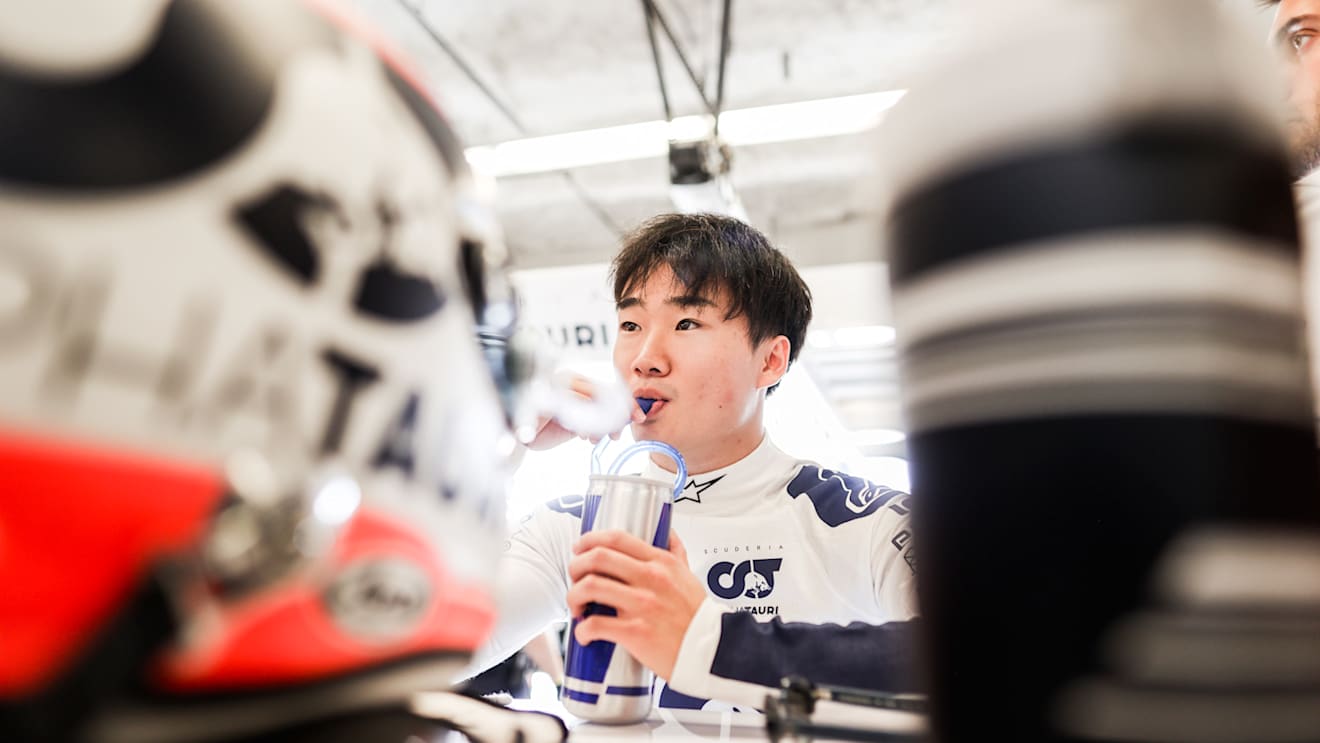 AUSTIN, TEXAS - OCTOBER 21: Yuki Tsunoda of Scuderia AlphaTauri and Japan  during practice ahead of the F1 Grand Prix of USA at Circuit of The Americas on October 21, 2022 in Austin, Texas. (Photo by Peter Fox/Getty Images)