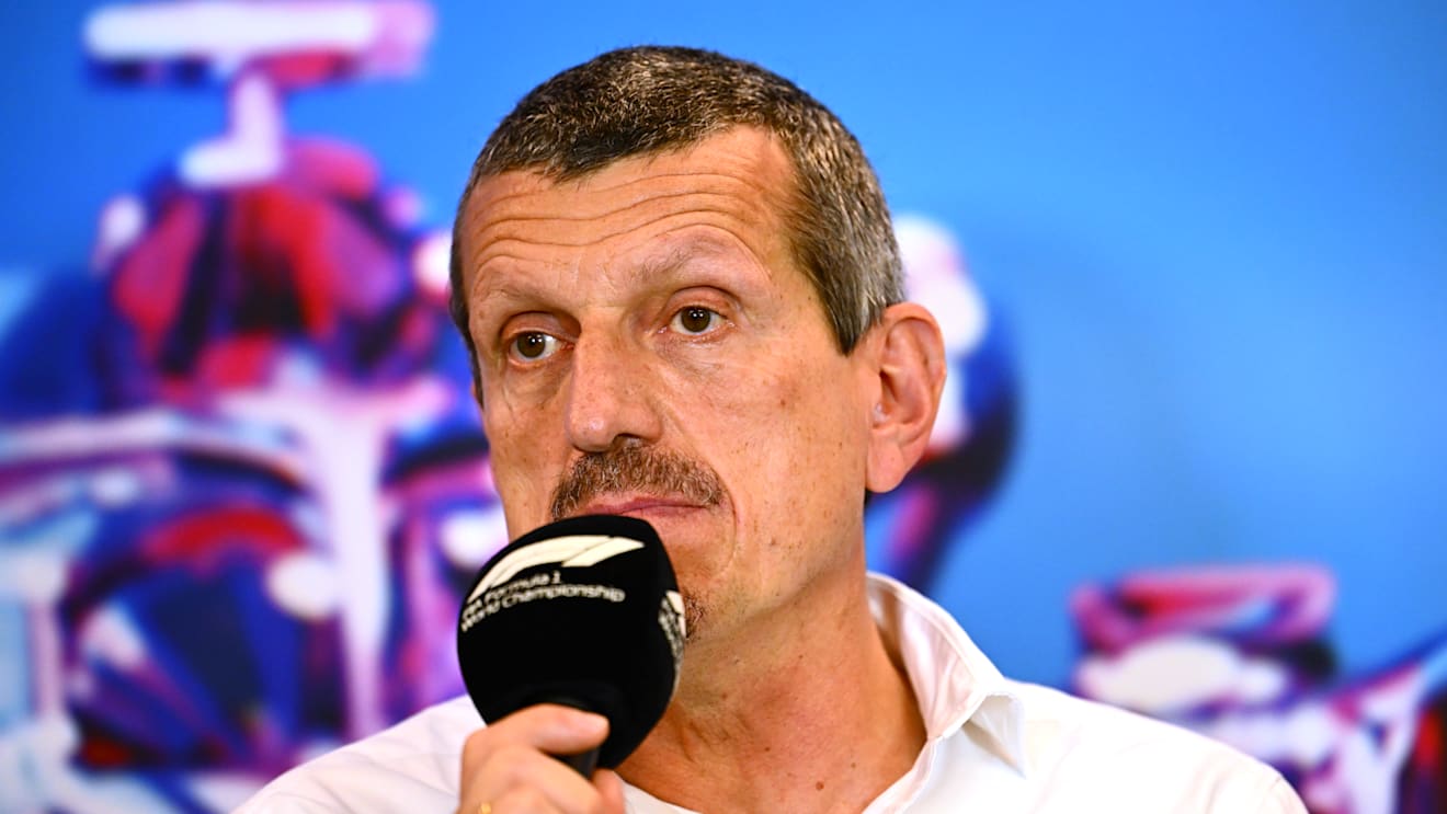 AUSTIN, TEXAS - OCTOBER 22: Haas F1 Team Principal Guenther Steiner attends the Team Principals Press Conference prior to final practice ahead of the F1 Grand Prix of USA at Circuit of The Americas on October 22, 2022 in Austin, Texas. (Photo by Clive Mason/Getty Images)