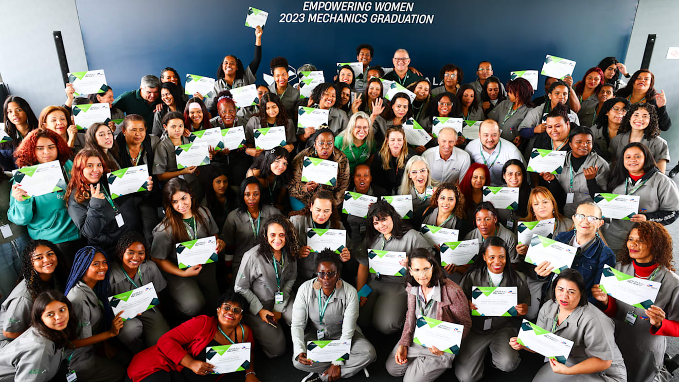 The graduates have come from vulnerable situations and backgrounds