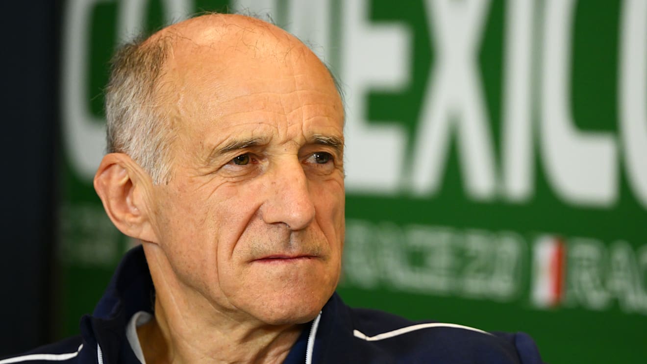 MEXICO CITY, MEXICO - OCTOBER 27: Scuderia AlphaTauri Team Principal Franz Tost attends the Team Principals Press Conference during practice ahead of the F1 Grand Prix of Mexico at Autodromo Hermanos Rodriguez on October 27, 2023 in Mexico City, Mexico. (Photo by Clive Mason/Getty Images)