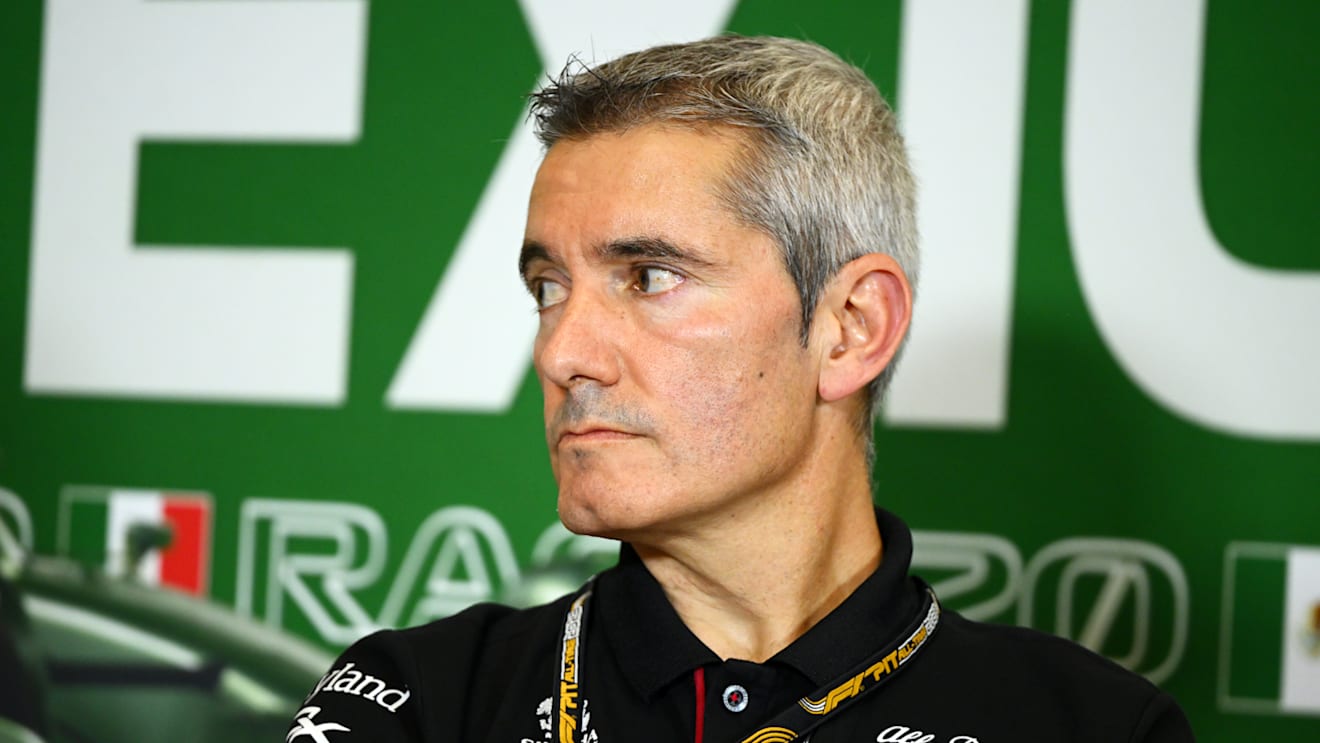 MEXICO CITY, MEXICO - OCTOBER 27: Xevi Pujolar, Race Director at Alfa Romeo F1 attends the Team Principals Press Conference during practice ahead of the F1 Grand Prix of Mexico at Autodromo Hermanos Rodriguez on October 27, 2023 in Mexico City, Mexico. (Photo by Clive Mason/Getty Images)