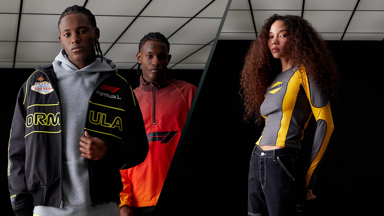 Shop the latest styles with the growing collaboration between F1 and Pacsun