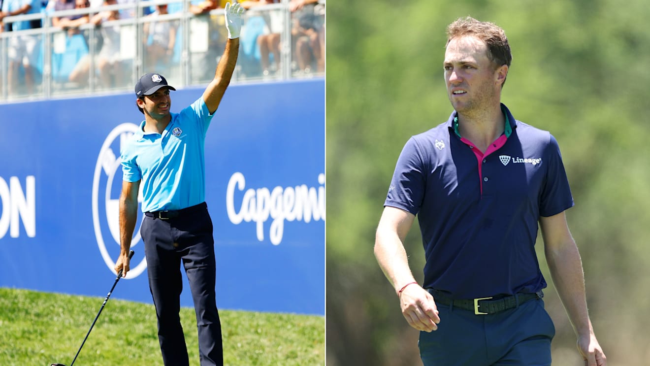 Carlos Sainz will partner Justin Thomas