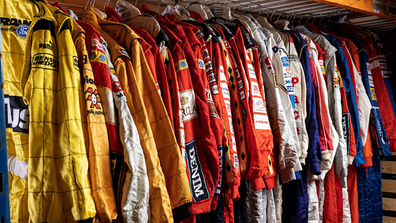 Just some of the items from Nigel Mansell’s collection that will be going up for auction