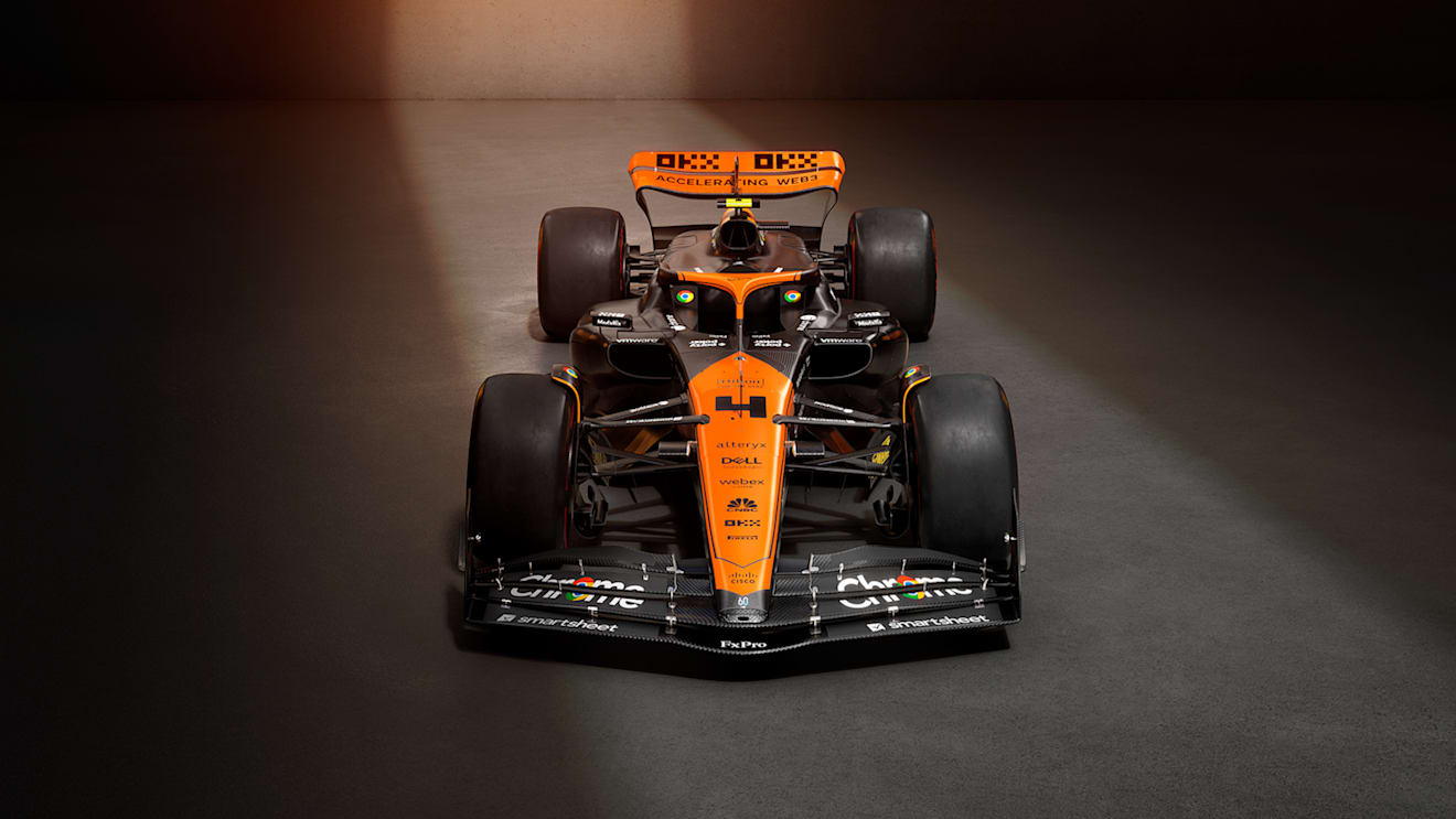 A closer look at the special livery McLaren will use in Singapore and Japan