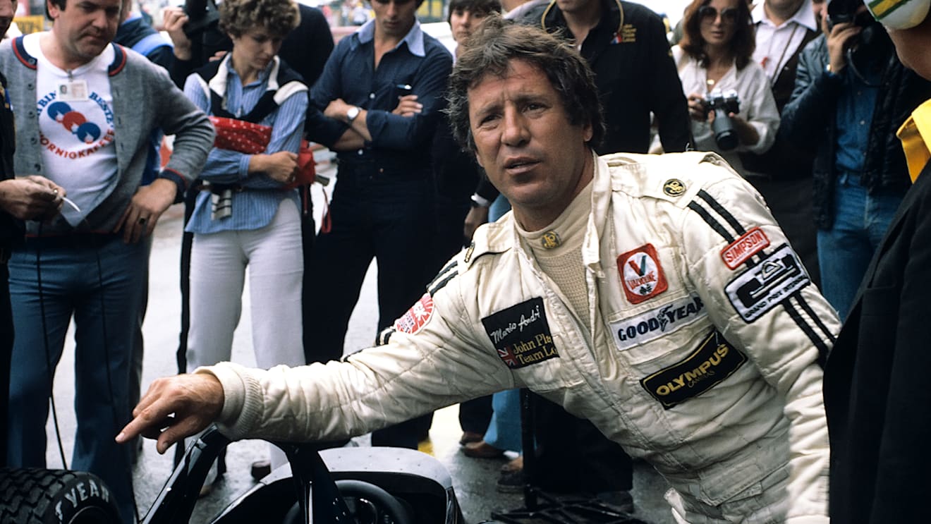 Andretti starred in the Lotus 79 designed by Colin Chapman and his team