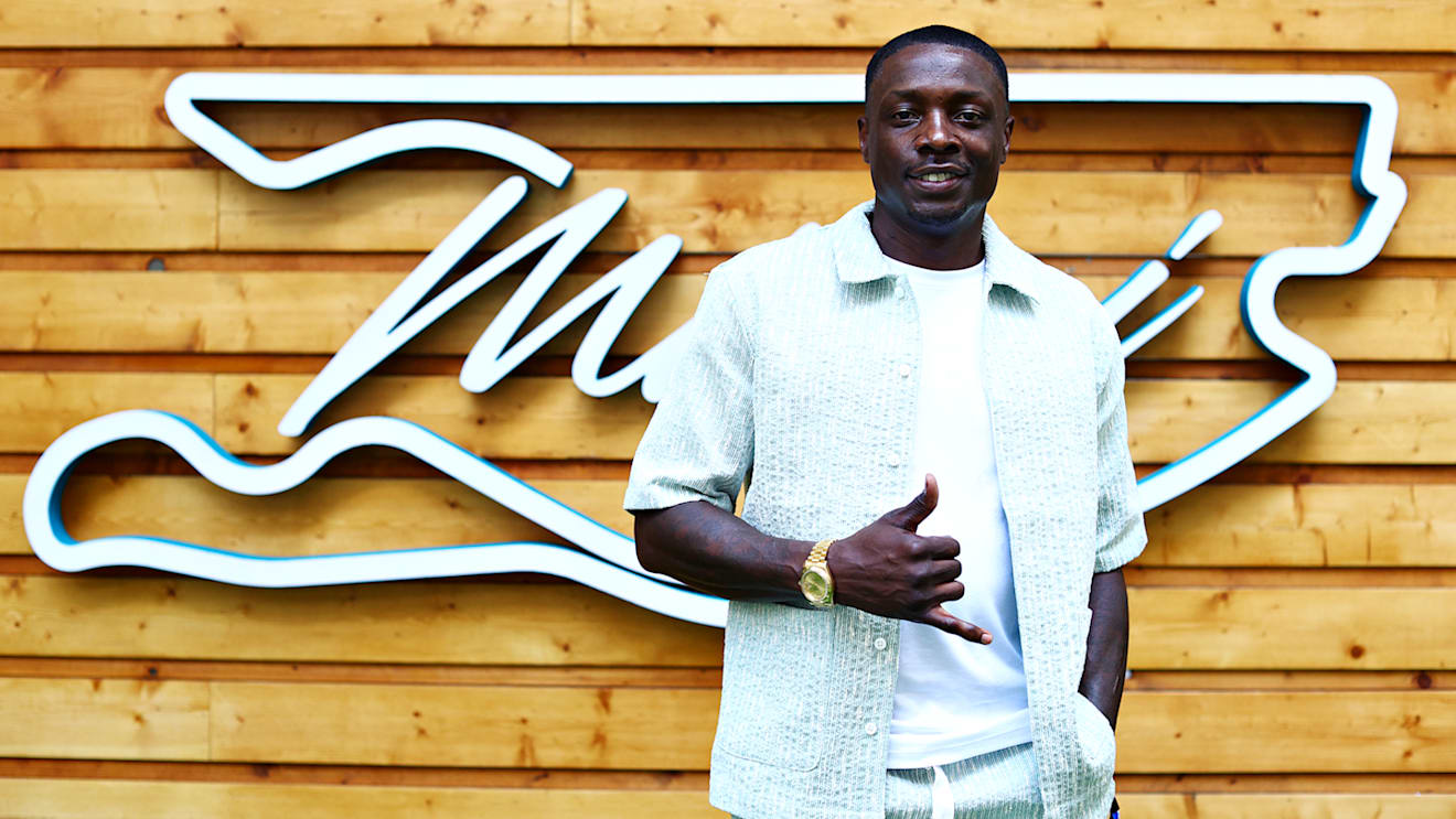 American football player turned broadcaster Darius Butler spent his weekend in Miami