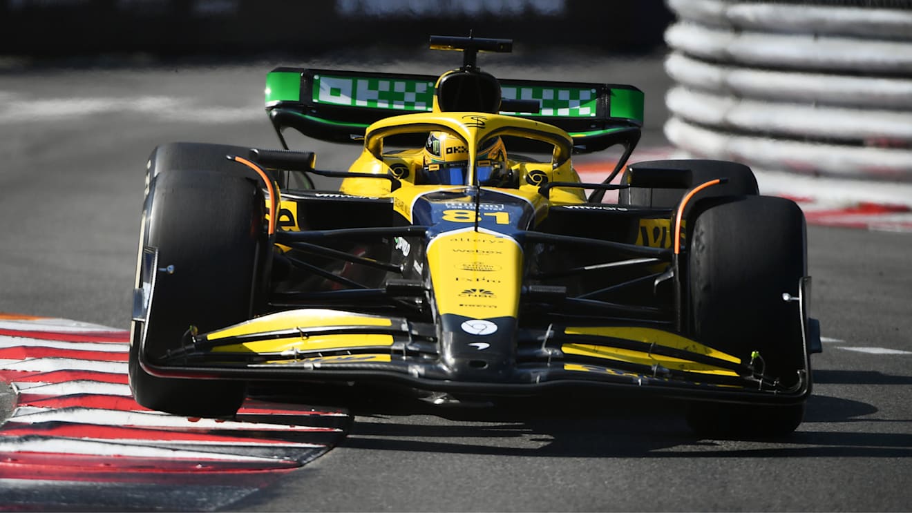 McLaren would sport an Ayrton Senna-inspired livery in Monaco this year