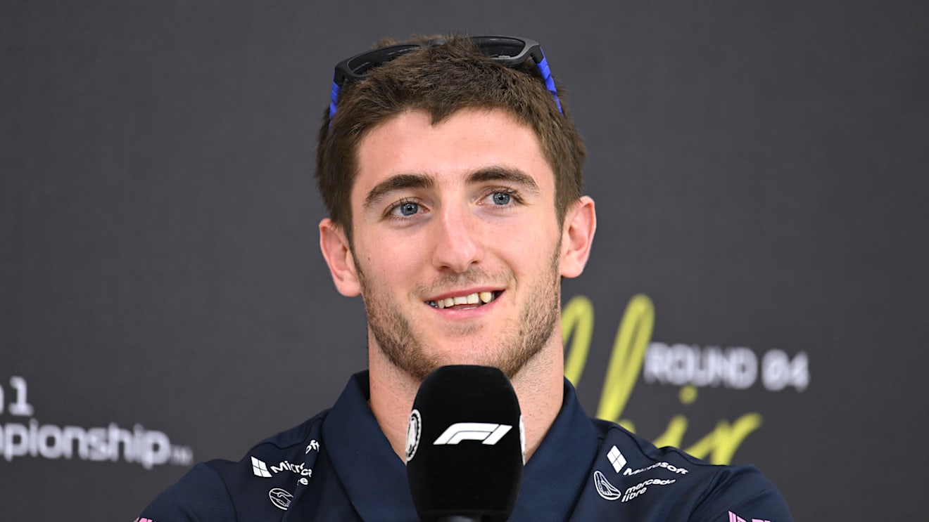 BAHRAIN, BAHRAIN - APRIL 10: Jack Doohan of Australia and Alpine F1 speaks in the Drivers Press Conference during previews ahead of the F1 Grand Prix of Bahrain at Bahrain International Circuit on April 10, 2025 in Bahrain, Bahrain. (Photo by Sam Bagnall/Sutton Images)