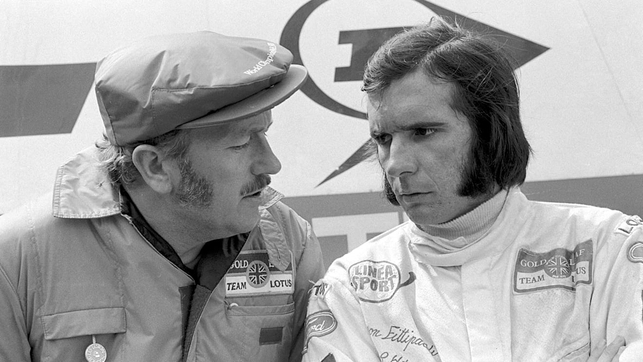 Fittipaldi was given the number one driver role by Lotus boss Chapman only a few races into his F1 career