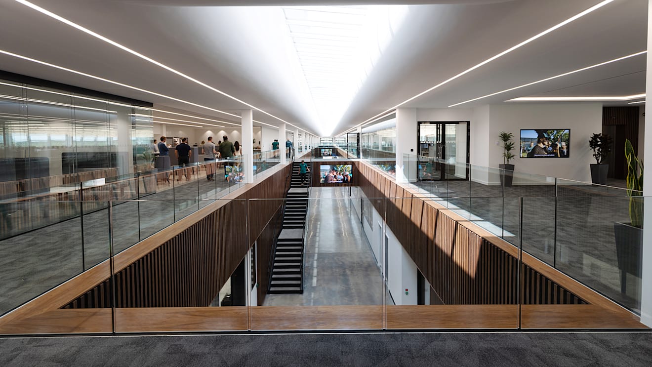 Aston Martin recently started working in their all-new headquarters