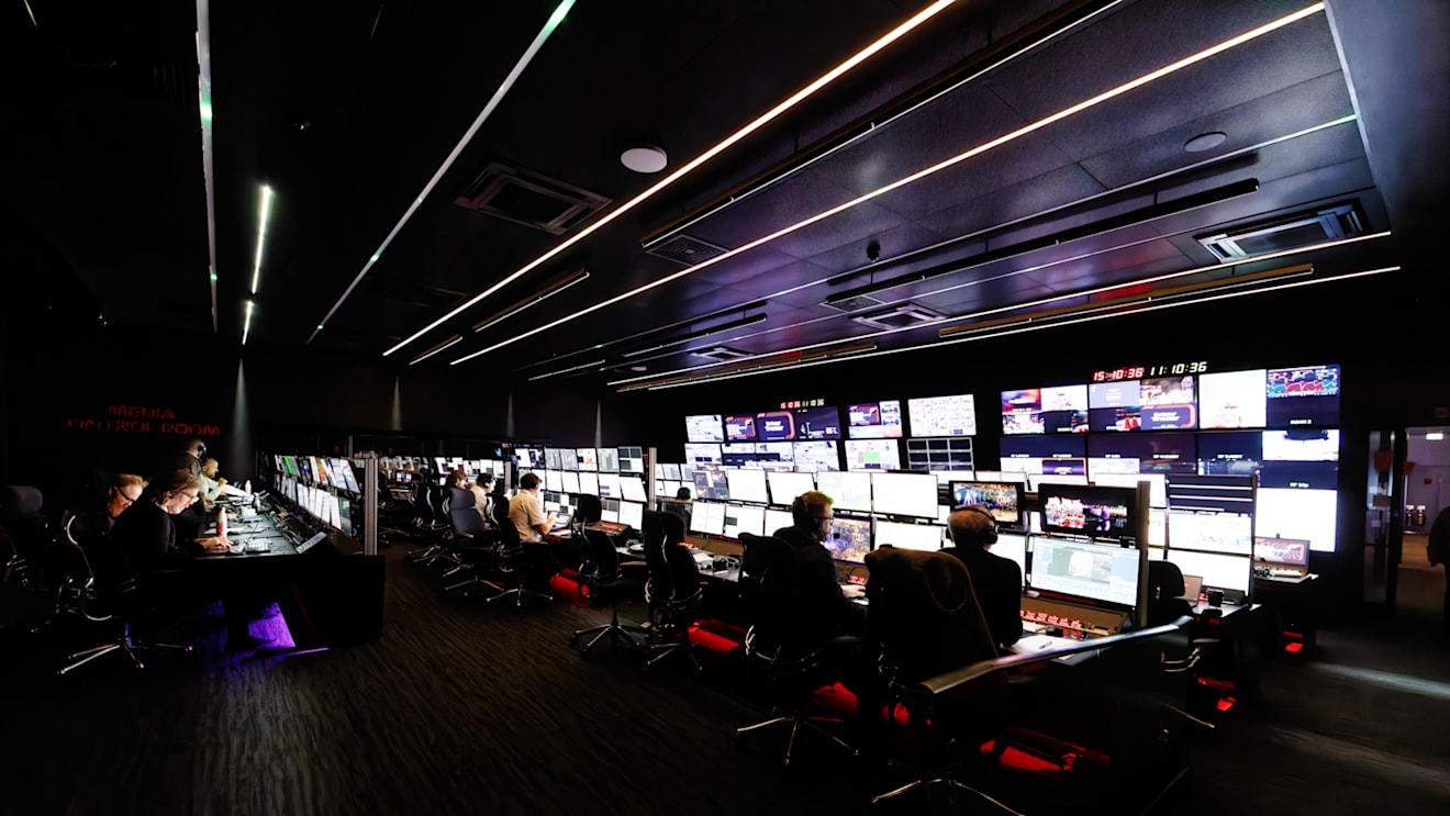 Rather than the ETC, shows are produced from F1’s Media & Technology Centre in Biggin Hill