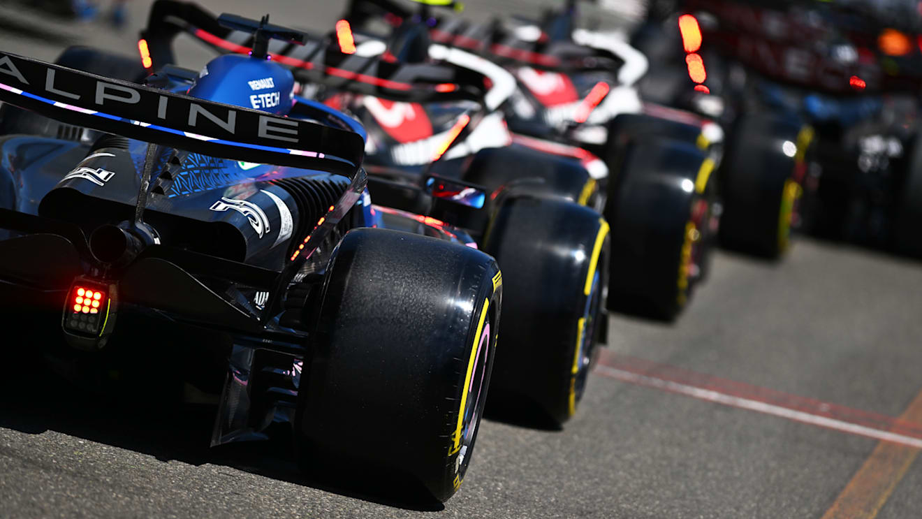 BAKU, AZERBAIJAN - APRIL 29: Esteban Ocon of France driving the (31) Alpine F1 A523 Renault in the Pitlane during the Sprint Shootout ahead of the F1 Grand Prix of Azerbaijan at Baku City Circuit on April 29, 2023 in Baku, Azerbaijan. (Photo by Dan Mullan - Formula 1/Formula 1 via Getty Images)