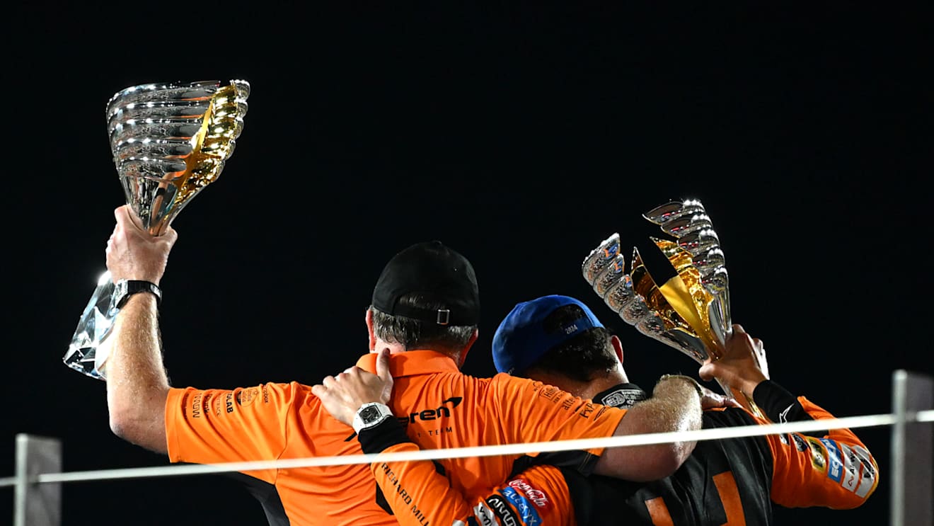 Brown has already said the drivers' title is the next target 