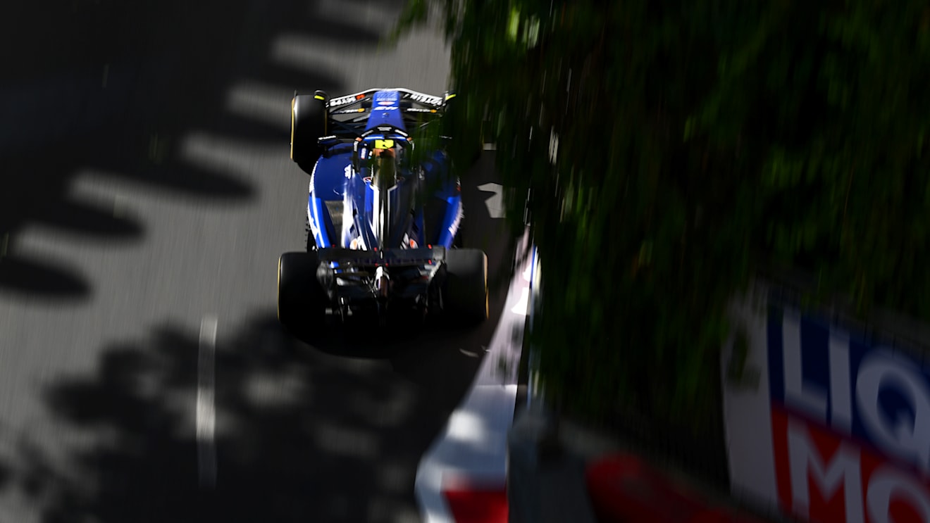 BAKU, AZERBAIJAN - SEPTEMBER 15: Franco Colapinto of Argentina driving the (43) Williams FW46 Mercedes on track during the F1 Grand Prix of Azerbaijan at Baku City Circuit on September 15, 2024 in Baku, Azerbaijan. (Photo by Clive Mason/Getty Images)
