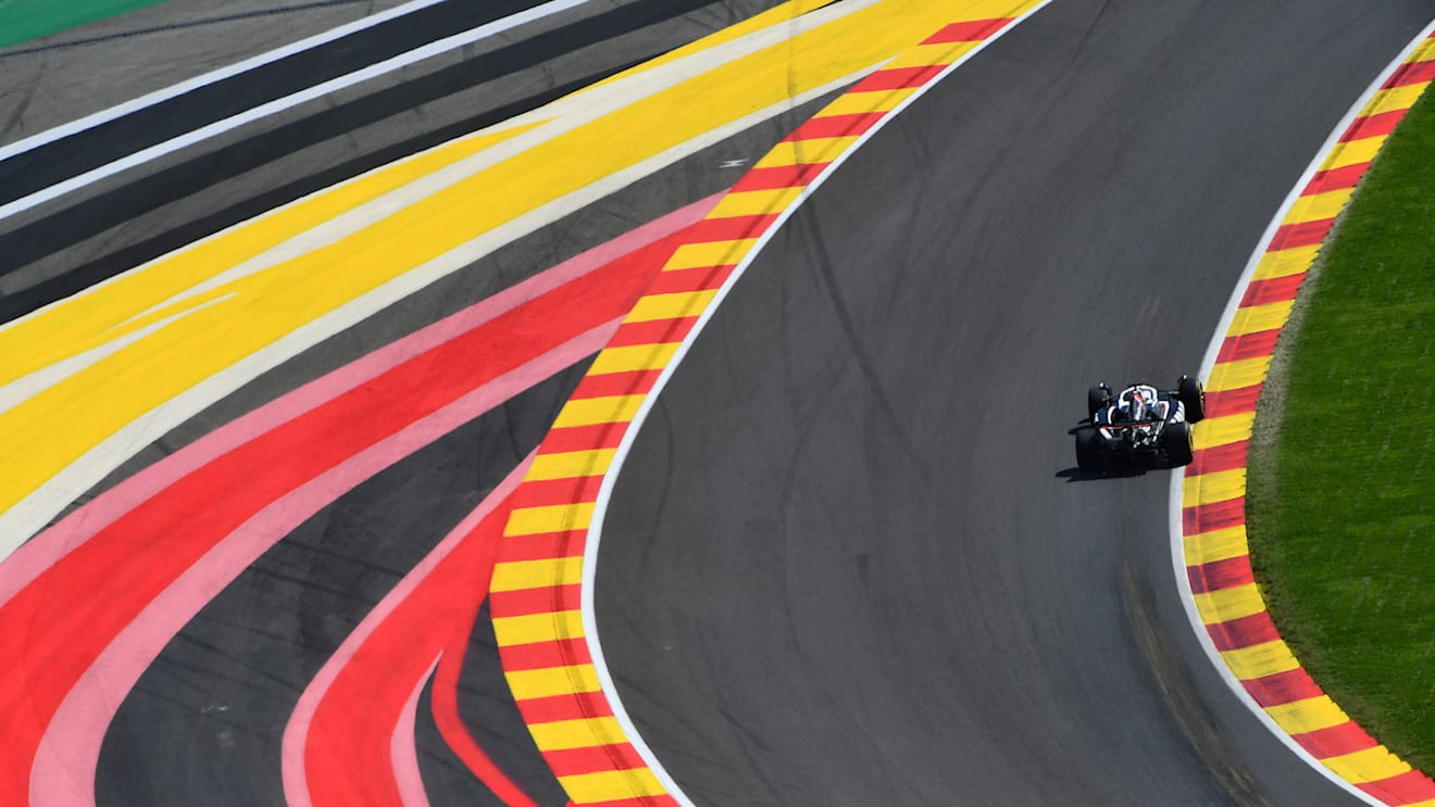 SPA, BELGIUM - JULY 28: Kevin Magnussen of Denmark driving the (20) Haas F1 VF-24 Ferrari on track during the F1 Grand Prix of Belgium at Circuit de Spa-Francorchamps on July 28, 2024 in Spa, Belgium. (Photo by James Sutton - Formula 1/Formula 1 via Getty Images)