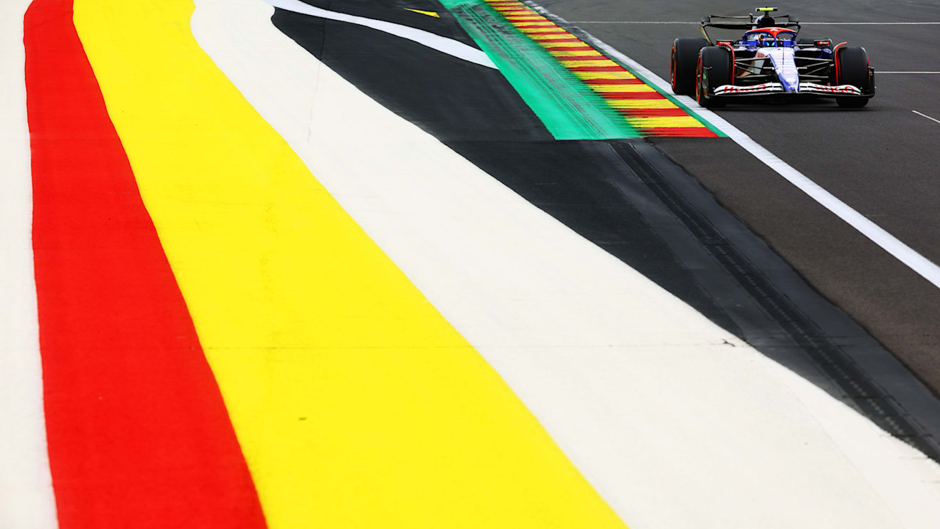 SPA, BELGIUM - JULY 26: Yuki Tsunoda of Japan driving the (22) Visa Cash App RB VCARB 01 on track during practice ahead of the F1 Grand Prix of Belgium at Circuit de Spa-Francorchamps on July 26, 2024 in Spa, Belgium. (Photo by Mark Thompson/Getty Images)