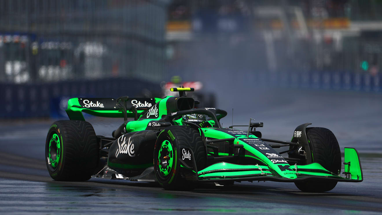 MONTREAL, QUEBEC - JUNE 09: Zhou Guanyu of China driving the (24) Kick Sauber C44 Ferrari on track during the F1 Grand Prix of Canada at Circuit Gilles Villeneuve on June 09, 2024 in Montreal, Quebec. (Photo by Bryn Lennon - Formula 1/Formula 1 via Getty Images)